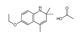 acetic acid,6-ethoxy-2,2,4-trimethyl-1H-quinoline结构式