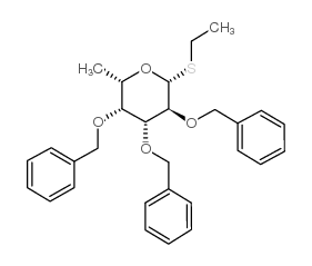 乙基 2,3,4-三-O-苄基-1-硫代-BETA-L-吡喃岩藻糖苷图片