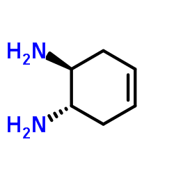 (1S,2S)-4-Cyclohexene-1,2-diamine结构式