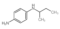 1,4-Benzenediamine,N1-(1-methylpropyl)- structure