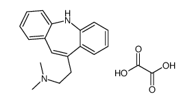 2-(11H-benzo[b][1]benzazepin-5-yl)-N,N-dimethylethanamine,oxalic acid结构式