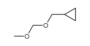 ((methoxymethoxy)methyl)cyclopropane Structure