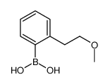 2-(2-Methoxyethyl)phenylboronic acid Structure