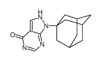 1-(1-adamantyl)-2H-pyrazolo[3,4-d]pyrimidin-4-one Structure