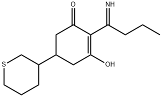 2-琥珀酰亚胺酰-3-羟基-5-(硫烷-3-基)环己三烯-2-烯-1-酮结构式