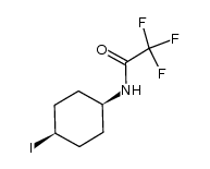 cis-N-(4-iodocyclohexyl)-2,2,2-trifluoroacetamide Structure