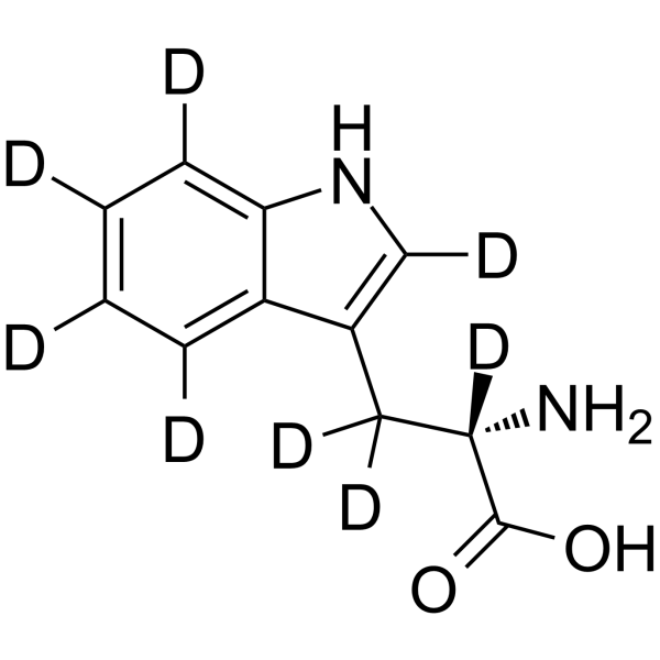 L-Tryptophan-d8 Structure