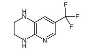 7-(trifluoromethyl)-1,2,3,4-tetrahydropyrido[2,3-b]pyrazine Structure