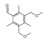 3,5-bis(methoxymethyl)-2,4,6-trimethylbenzaldehyde Structure