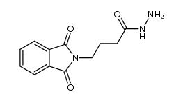 4-phthalimidobutanoylhydrazide结构式