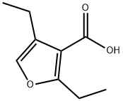 3-​Furancarboxylic acid, 2,​4-​diethyl- structure