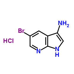 5-溴-1H-吡咯并[2,3-b]吡啶-3-胺盐酸盐图片