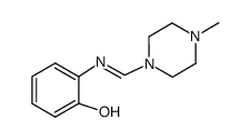 2-(((4-methylpiperazin-1-yl)methylene)amino)phenol结构式