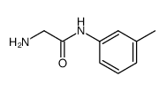 glycine m-toluidide Structure