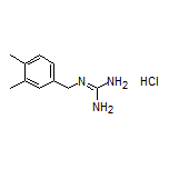 2-(3,4-Dimethylbenzyl)guanidine Hydrochloride Structure