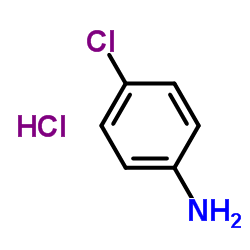 4-Chloroaniline hydrochloride (1:1) Structure