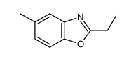 2-乙基-5-甲基苯并噁唑结构式