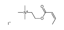 2-but-2-enoyloxyethyl(trimethyl)azanium,iodide结构式