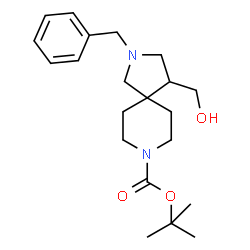 Tert-Butyl 2-Benzyl-4-(Hydroxymethyl)-2,8-Diazaspiro[4.5]Decane-8-Carboxylate structure