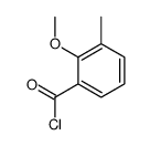 Benzoyl chloride, 2-methoxy-3-methyl- (9CI) Structure