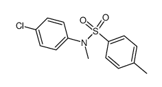 toluene-4-sulfonic acid-(4-chloro-N-methyl-anilide) Structure