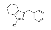 1-benzyl-4,5,6,7-tetrahydro-2H-indazol-3-one Structure