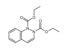 diethyl dihydrocinnoline-1,2-dicarboxylate Structure