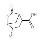 6-Oxabicyclo[3.2.1]octane-2-carboxylicacid, 4-bromo-7-oxo-, (2-exo,4-endo)- (9CI) picture