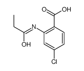 4-chloro-2-(propionylamino)benzoic acid picture