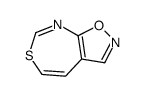 Isoxazolo[5,4-d][1,3]thiazepine (8CI,9CI) structure