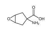 6-Oxabicyclo[3.1.0]hexane-3-carboxylicacid,3-amino-(9CI) structure