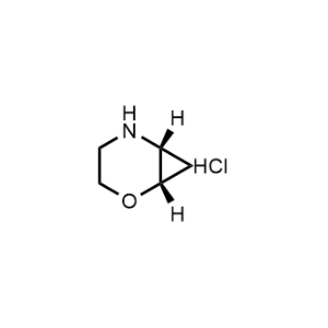 (1S,6R)-2-氧杂-5-氮杂双环[4.1.0]庚烷盐酸盐结构式