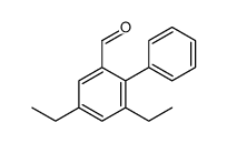 3,5-diethyl-2-phenylbenzaldehyde Structure