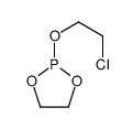 2-(2-chloroethoxy)-1,3,2-dioxaphospholane结构式