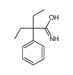 2-ethyl-2-phenylbutanamide Structure