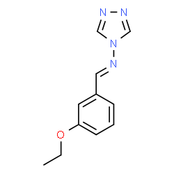 4H-1,2,4-Triazol-4-amine,N-[(3-ethoxyphenyl)methylene]-(9CI) picture