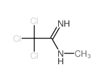 2,2,2-trichloro-N-methyl-ethanimidamide structure