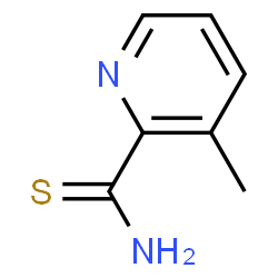 3-Methylpyridine-2-thiocarboxamide structure