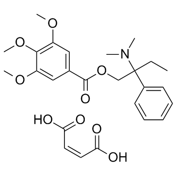 马来酸曲美布汀结构式