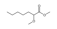 2-methoxy-enanthic acid methyl ester Structure