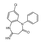 4-Amino-8-chloro-1,3-dihydro-1-phenyl-2H-1,5-benzodiazepin-2-one picture