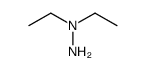 1,1-diethylhydrazine Structure