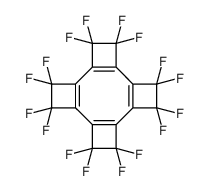 tetrakis(perfluorocyclobuta)cyclooctatetraene Structure