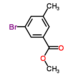 Methyl 3-bromo-5-methylbenzoate Structure