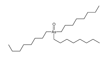 1-dioctylarsoryloctane Structure