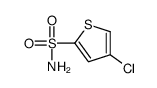 2-Thiophenesulfonamide,4-chloro-(9CI) structure