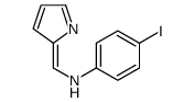 4-iodo-N-[(Z)-pyrrol-2-ylidenemethyl]aniline Structure