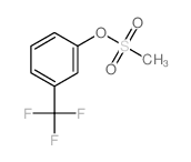 Phenol,3-(trifluoromethyl)-, 1-methanesulfonate structure