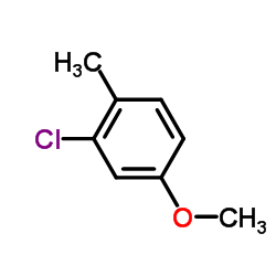 2-Chloro-4-methoxytoluene Structure