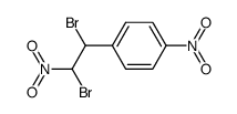 1-(1,2-dibromo-2-nitro-ethyl)-4-nitro-benzene结构式